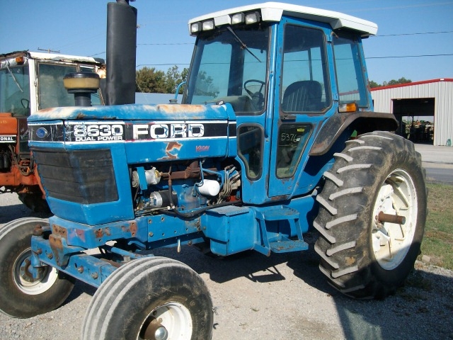 Ford new holland 8630 tractor #6