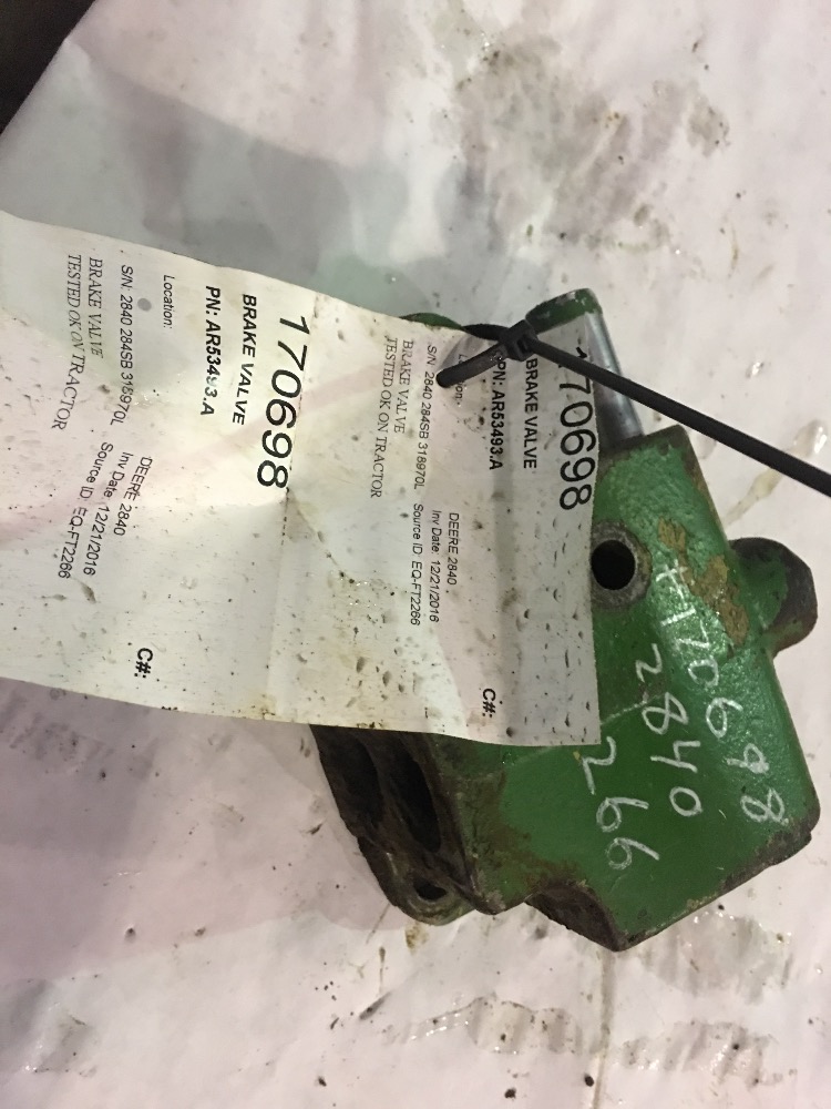 Brake Valve AR53493.A - John Deere tractor parts