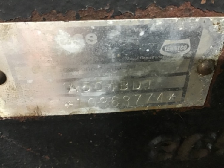 Case IH 3294 Engine Complete, 504BDT